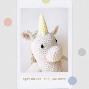 Sprinkles the Unicorn (NOT FOR SALE)